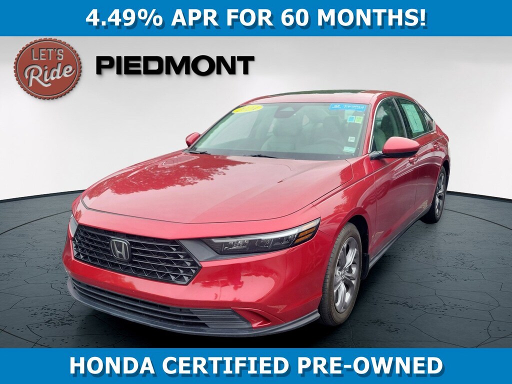 Certified 2024 Honda Accord EX CVT Sedan