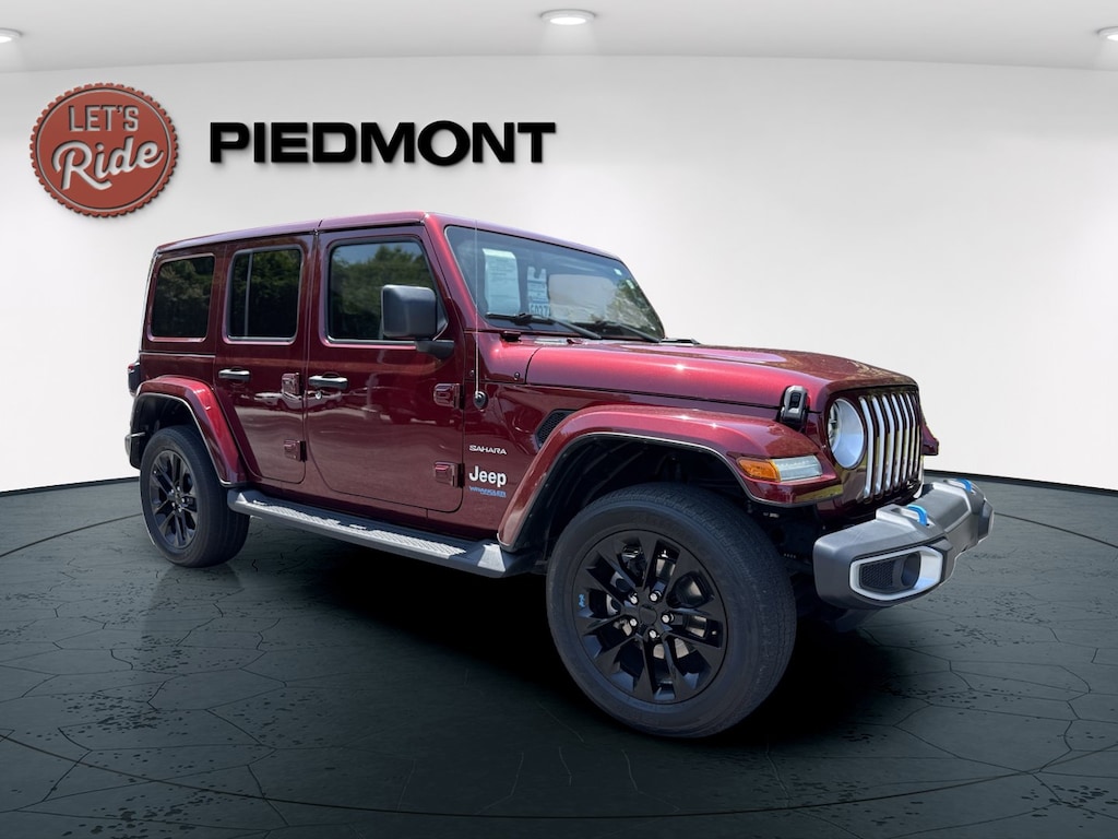 Certified 2022 Jeep Wrangler Unlimited 4xe Unlimited Sahara 4x4 SUV