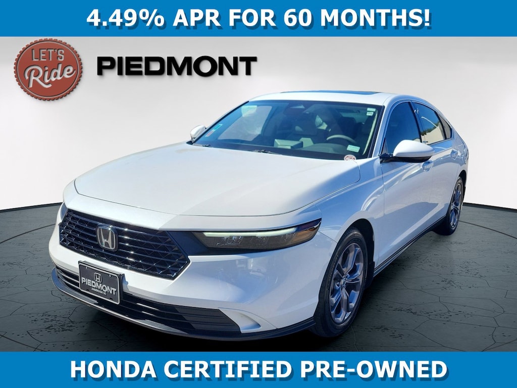 Certified 2024 Honda Accord EX CVT Sedan
