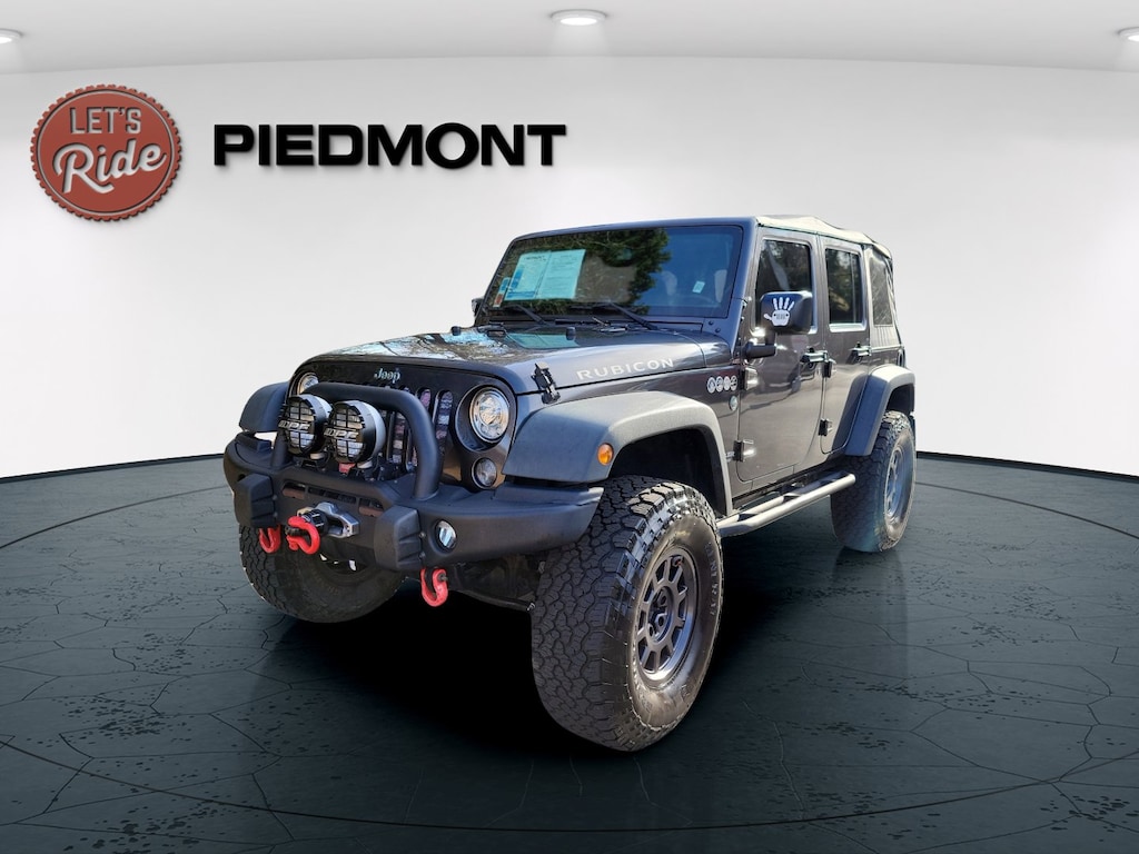 Used 2017 Jeep Wrangler JK Unlimited Rubicon 4x4 SUV