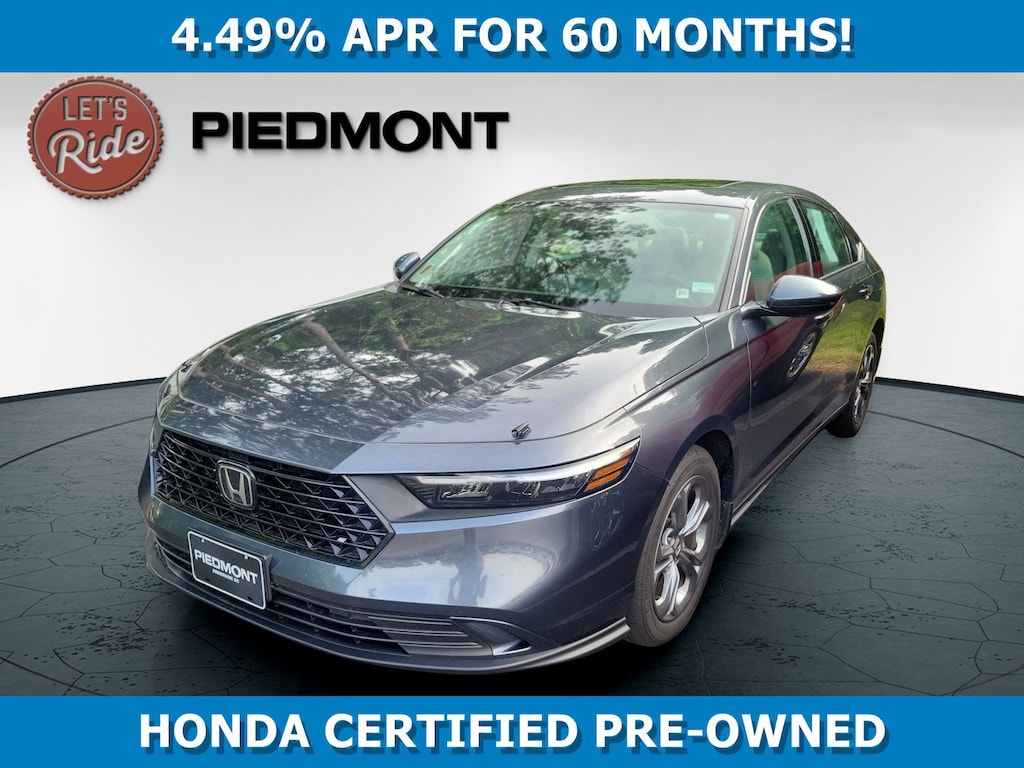 Certified 2024 Honda Accord EX CVT Sedan