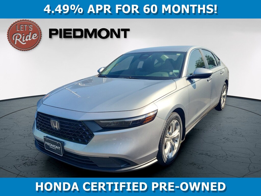 Certified 2024 Honda Accord LX CVT Sedan