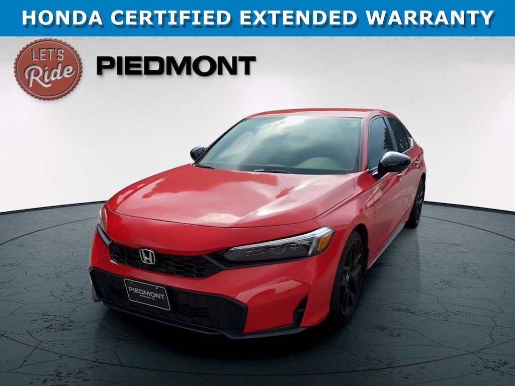 Certified 2025 Honda Civic Sport CVT Hatchback