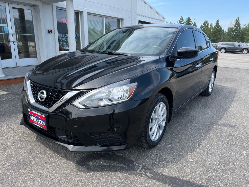 Used 2019 Nissan Sentra SV with VIN 3N1AB7AP7KL605516 for sale in Sagle, ID