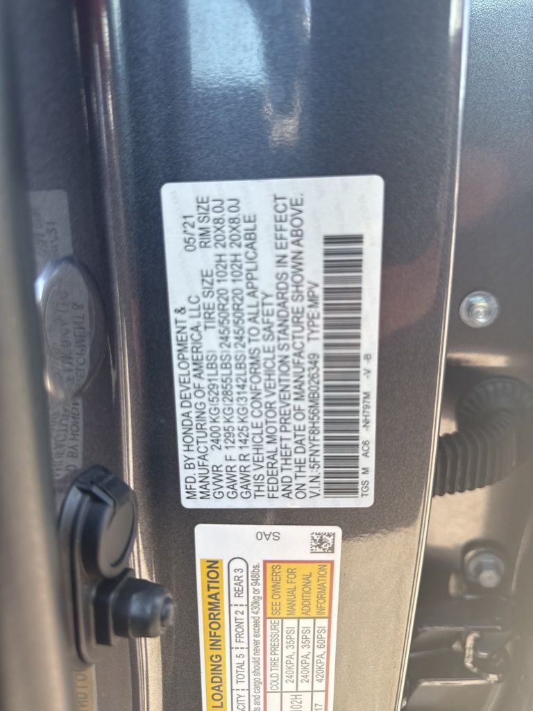 2021 Honda Passport EX-L - Photo 27