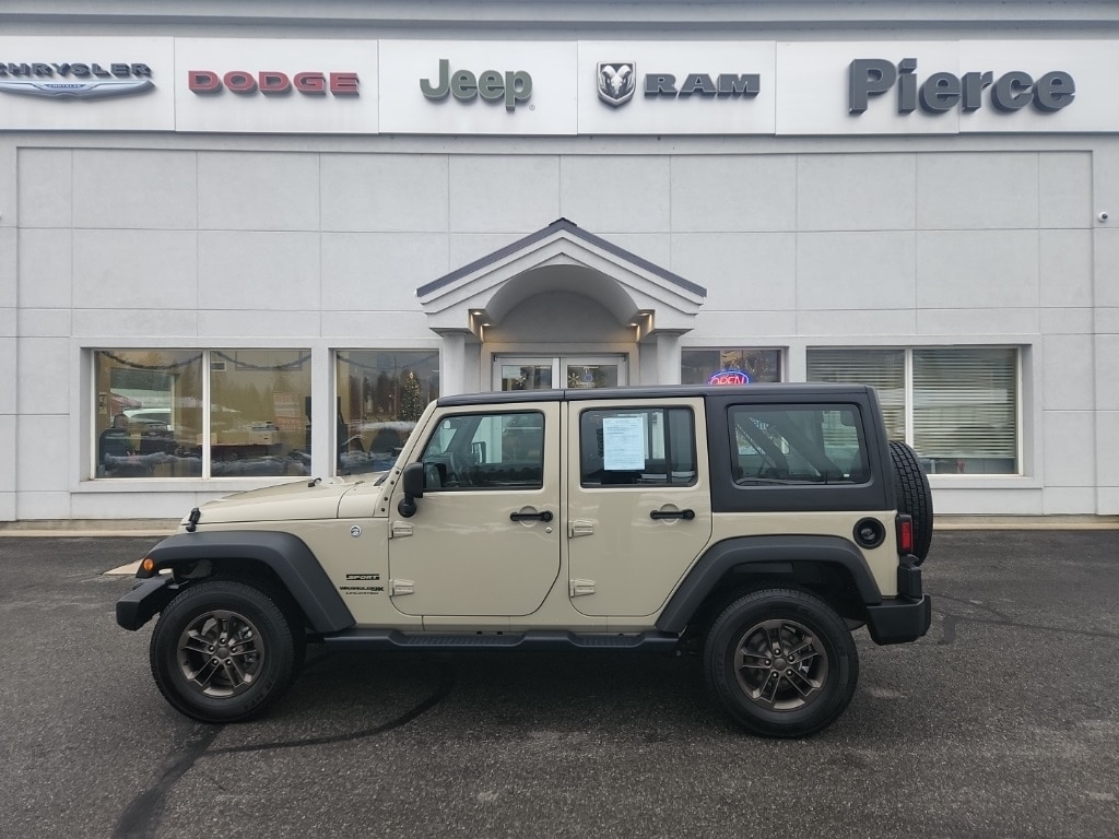 2018 Jeep Wrangler JK Unlimited Sport