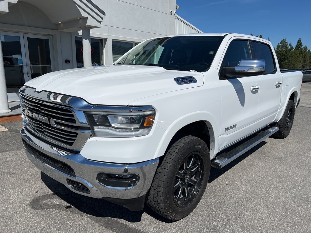 Used 2021 RAM Ram 1500 Pickup Laramie with VIN 1C6SRFJTXMN523326 for sale in Sagle, ID