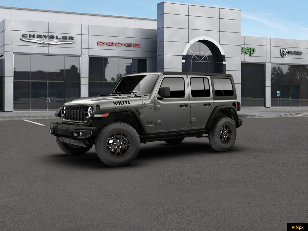 New 2026 Jeep Wrangler 4-DOOR WILLYS Sport Utility