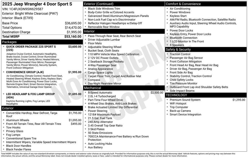 2025 Jeep Wrangler 4-Door Sport S - Photo 33