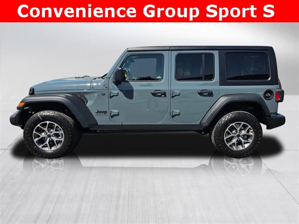 New 2025 Jeep Wrangler 4-DOOR SPORT S Sport Utility