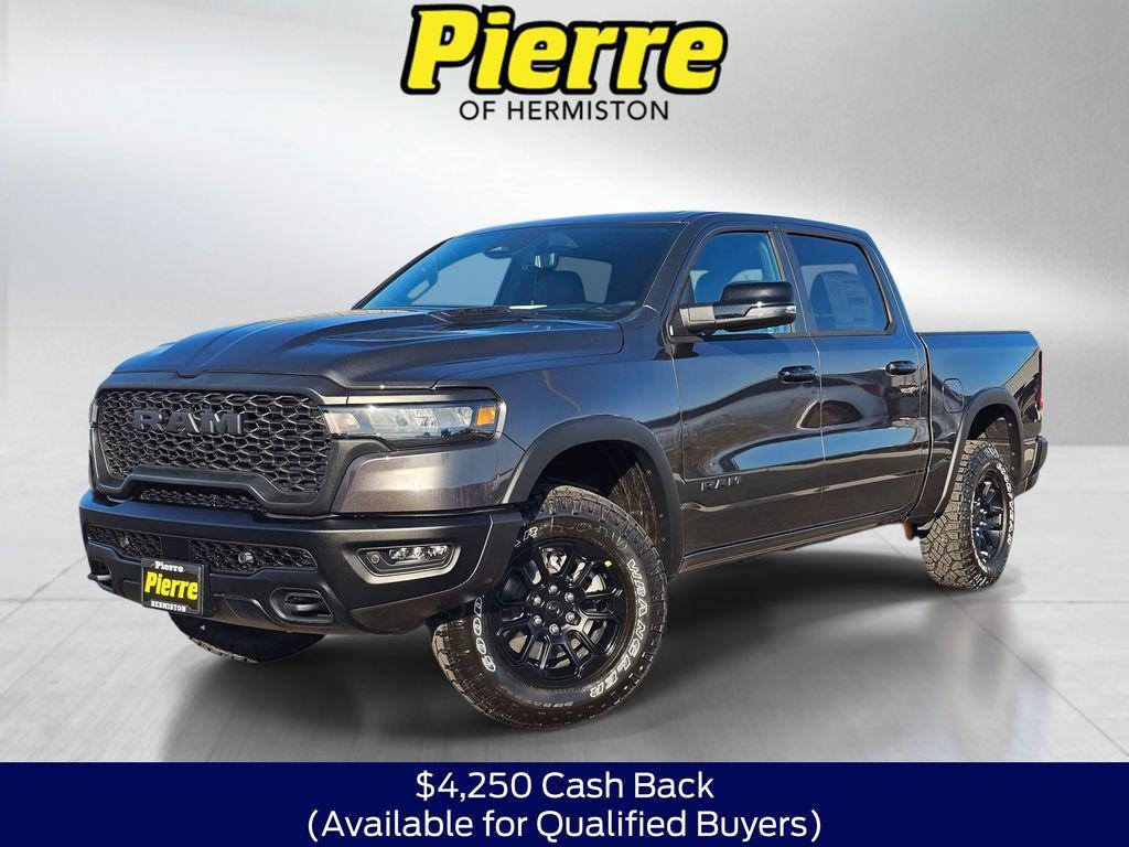 New 2026 Ram 1500 REBEL CREW CAB 4X4 5'7 BOX Pickup