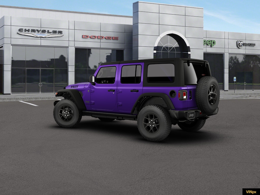 New 2026 Jeep Wrangler 4-DOOR WILLYS Sport Utility