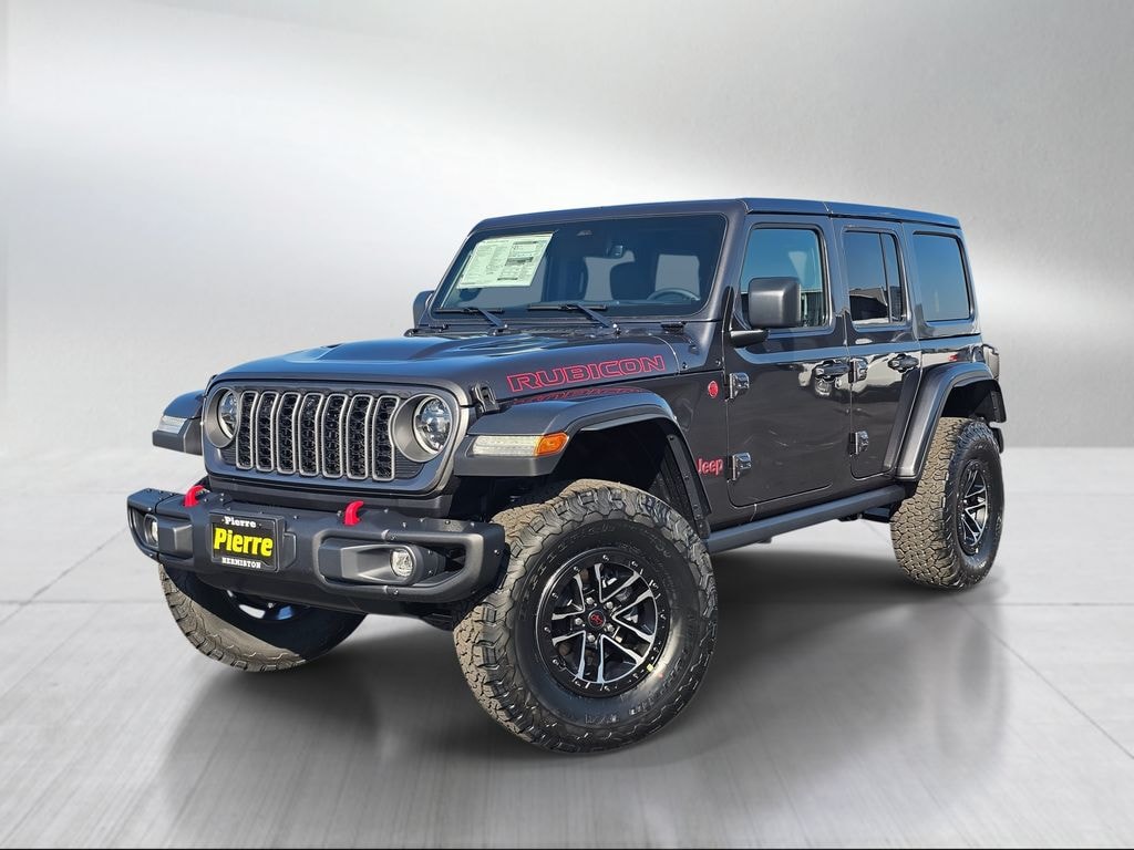 New 2025 Jeep Wrangler 4-DOOR RUBICON X Sport Utility