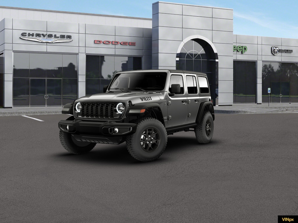 New 2026 Jeep Wrangler 4-DOOR WILLYS Sport Utility