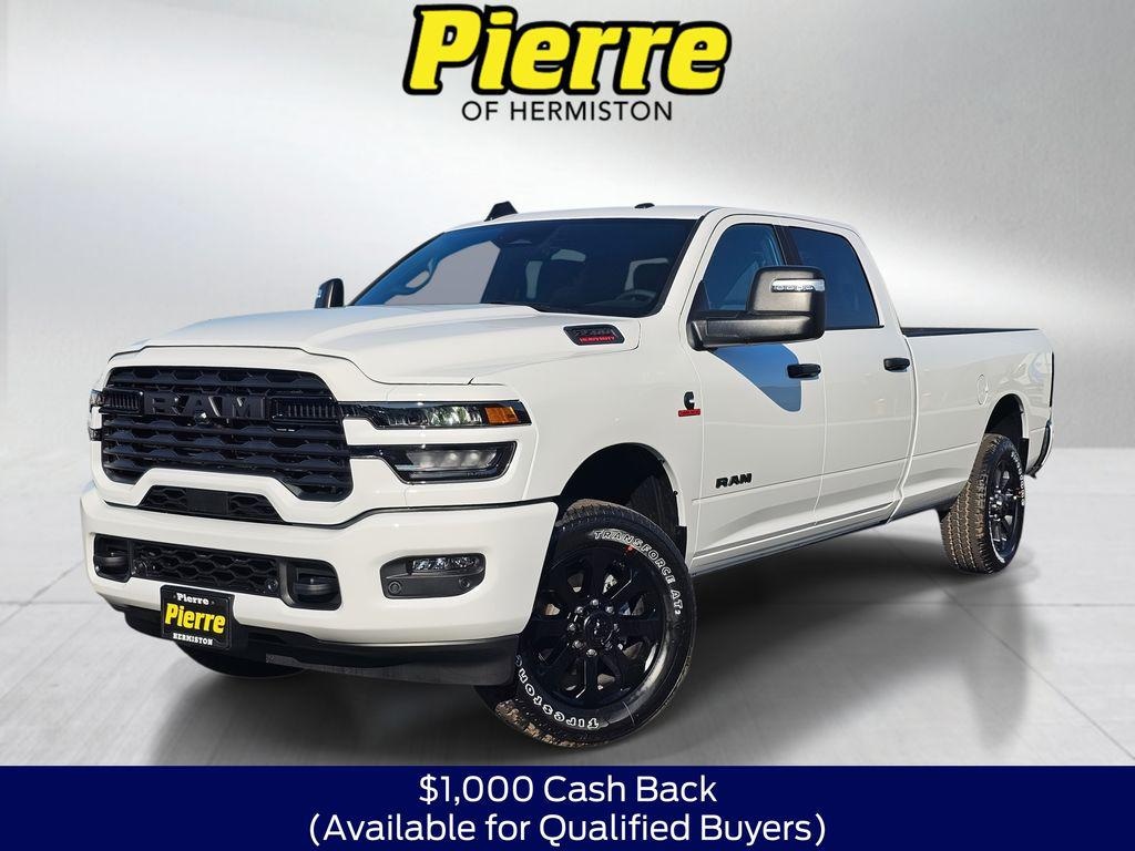 New 2026 Ram 3500 BIG HORN CREW CAB 4X4 8' BOX Pickup