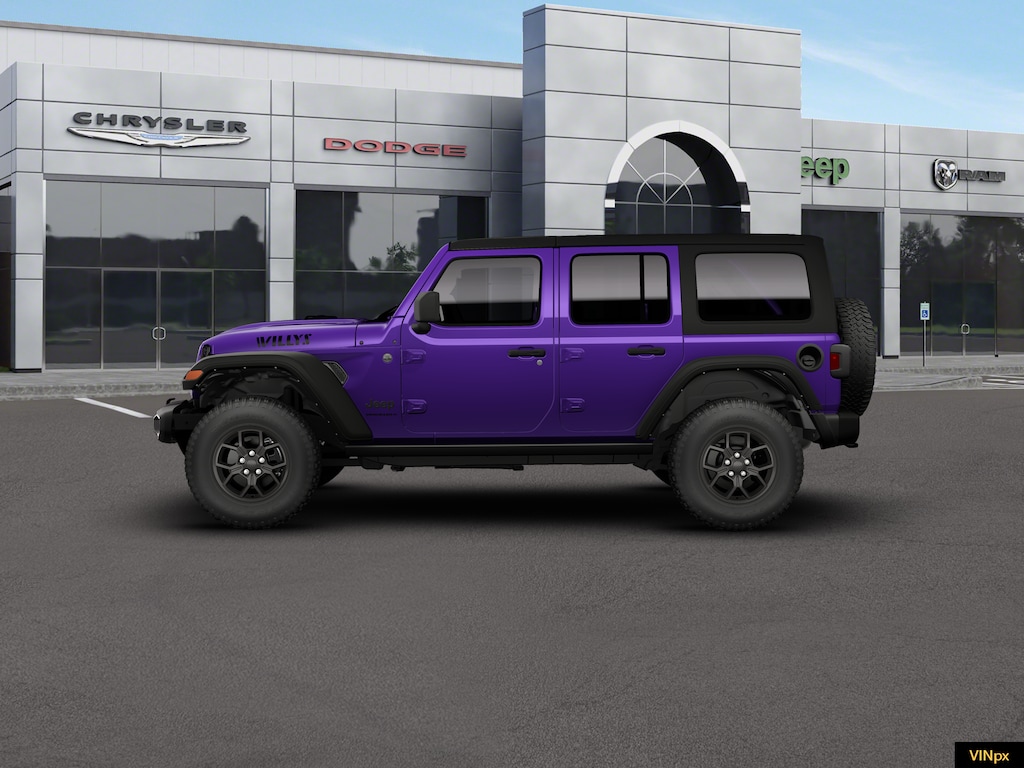 New 2026 Jeep Wrangler 4-DOOR WILLYS Sport Utility