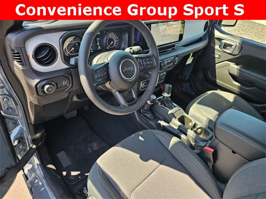 New 2025 Jeep Wrangler 4-DOOR SPORT S Sport Utility