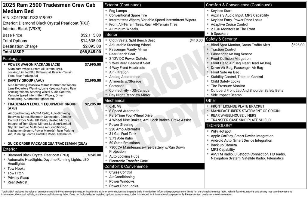 2025 RAM 2500 Tradesman - Photo 31