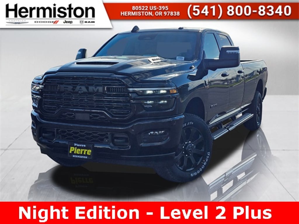 New 2025 Ram 3500 LARAMIE CREW CAB 4X4 8' BOX Pickup