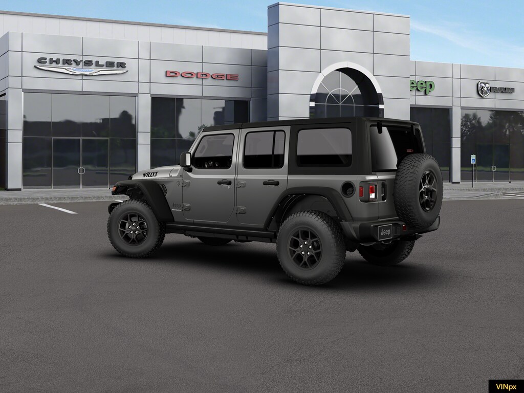 New 2026 Jeep Wrangler 4-DOOR WILLYS Sport Utility