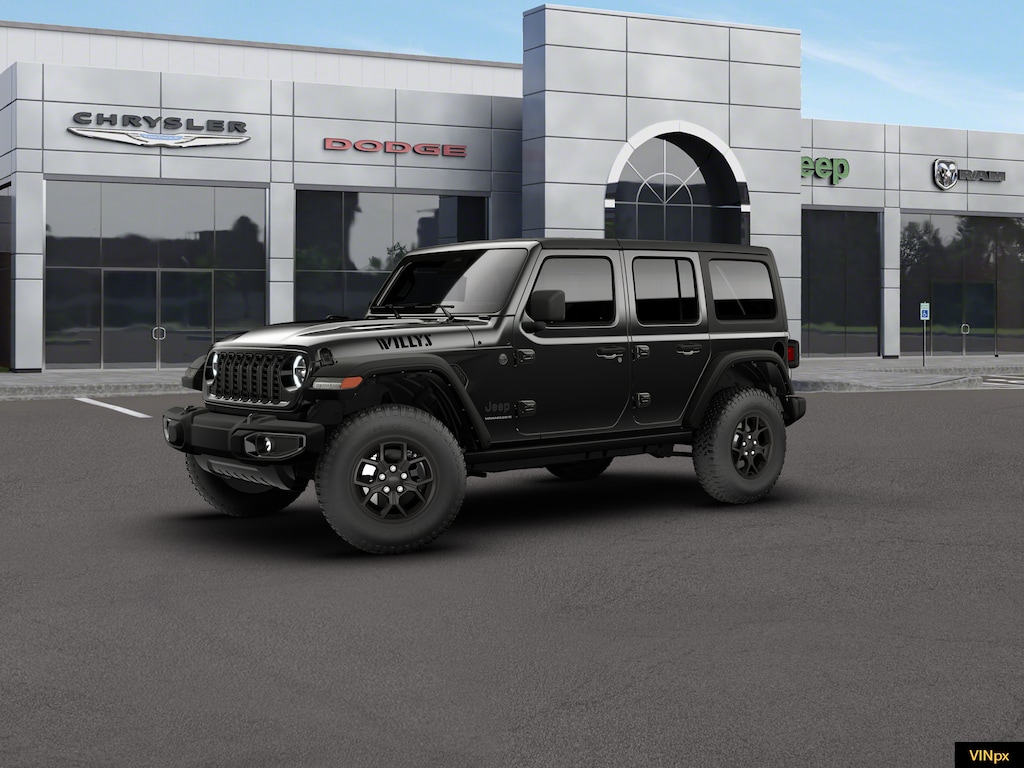 New 2026 Jeep Wrangler 4-DOOR WILLYS Sport Utility