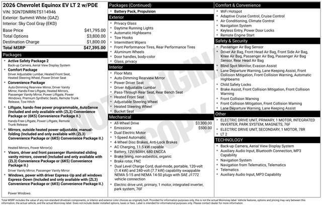 2026 Chevrolet Equinox EV 2LT - Photo 39