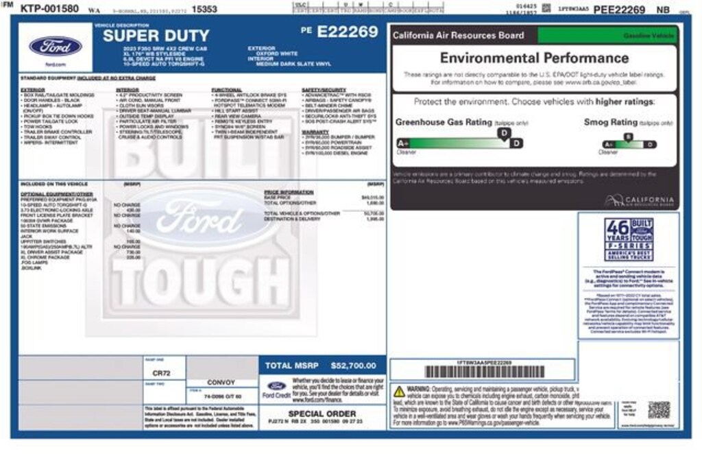 Used 2023 Ford Super Duty F-350 SRW XL
