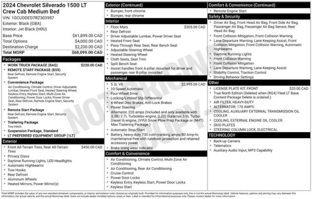 Used 2024 Chevrolet Silverado 1500 LT Truck
