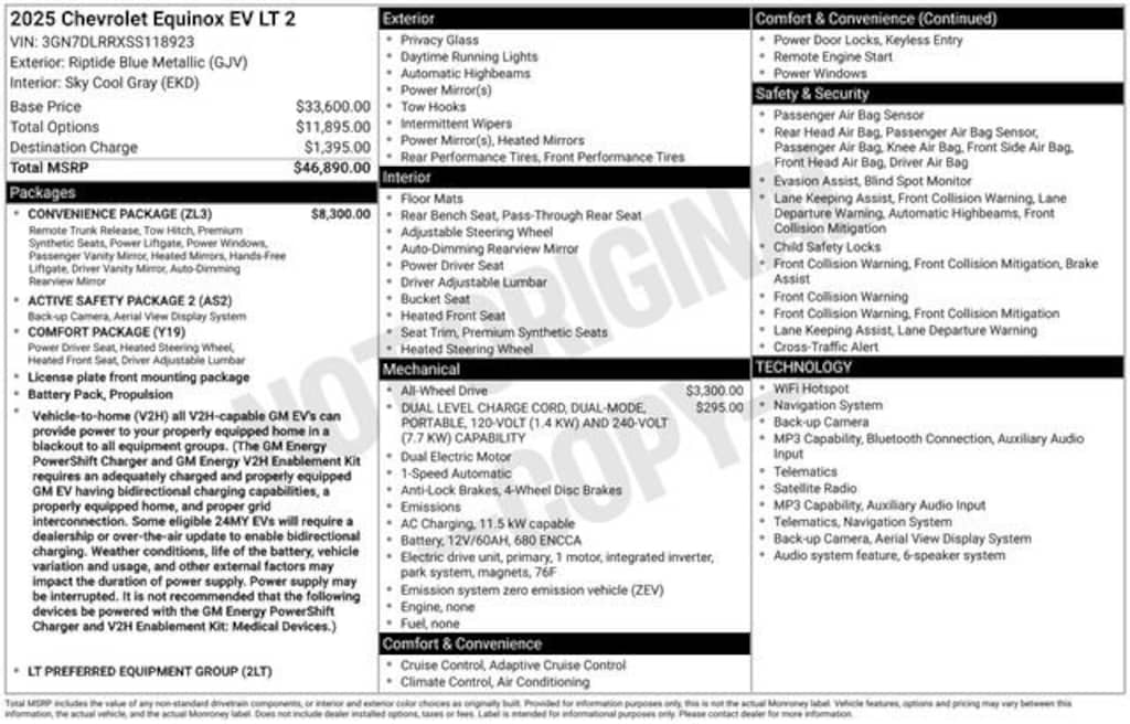 Used 2025 Chevrolet Equinox EV LT SUV