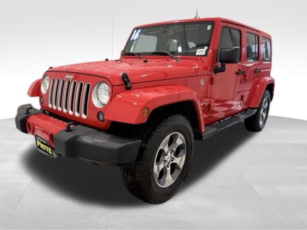 Used 2016 Jeep Wrangler Unlimited Sahara