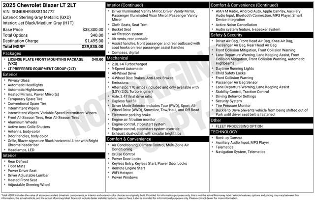2025 Chevrolet Blazer 2LT - Photo 45