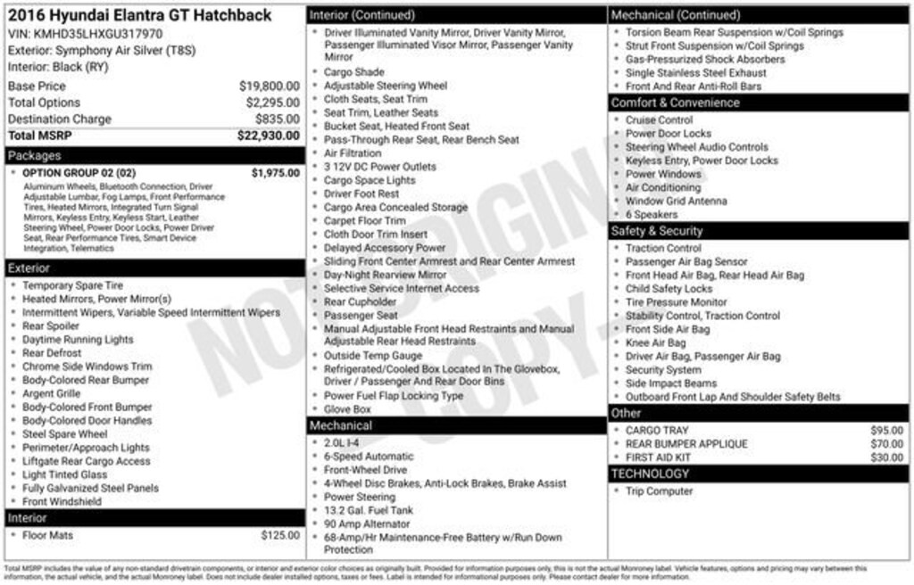 Used 2016 Hyundai Elantra GT