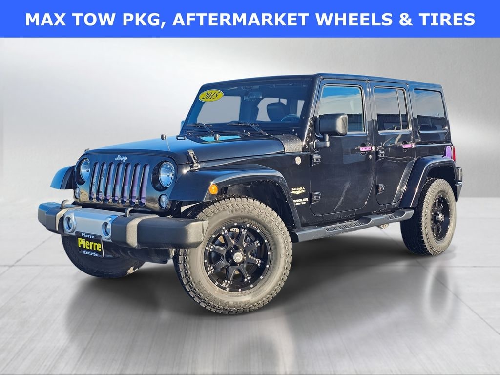 Used 2015 Jeep Wrangler Unlimited Sahara SUV