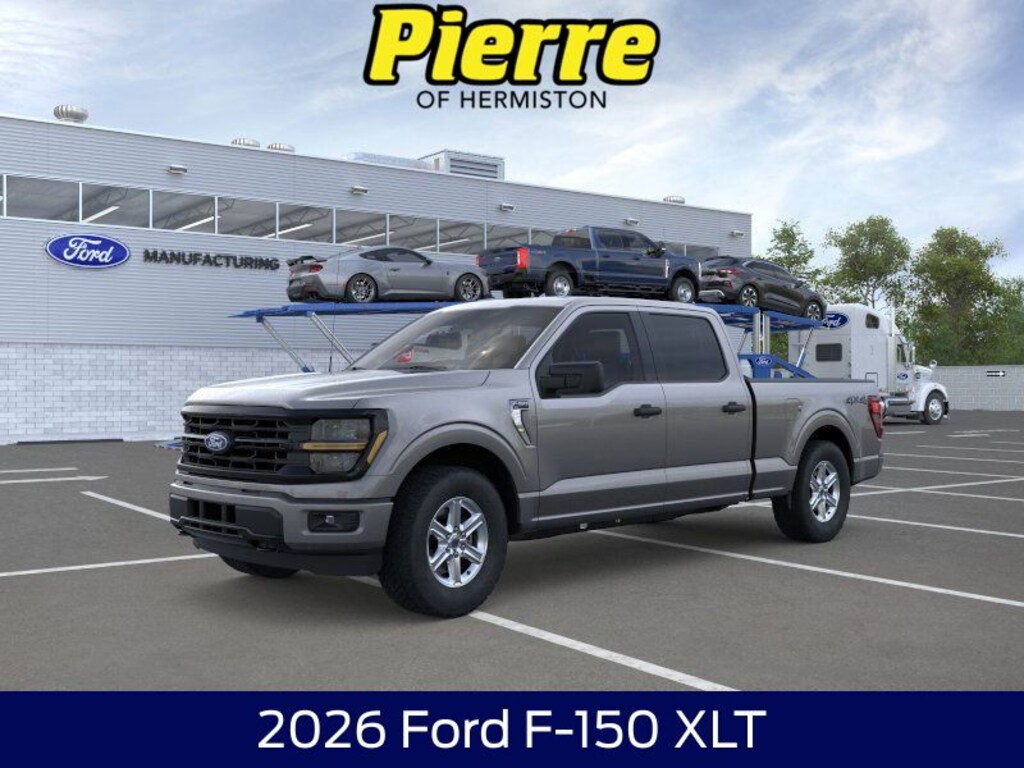 New 2026 Ford F-150 XLT Truck SuperCrew Cab