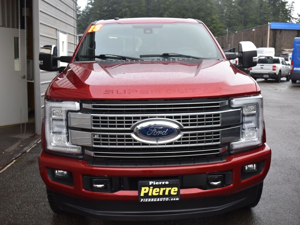 Used 2018 Ford F-350SD Platinum Truck Crew Cab