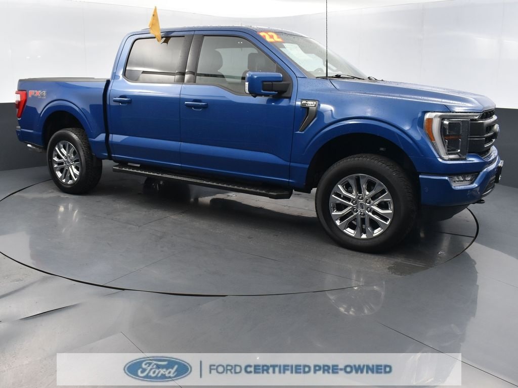 Certified 2022 Ford F-150 Lariat Truck SuperCrew Cab