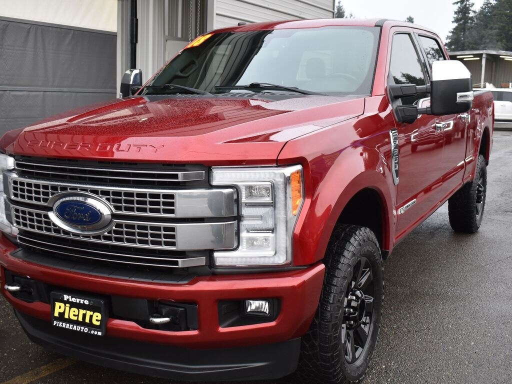 Used 2018 Ford F-350SD Platinum Truck Crew Cab