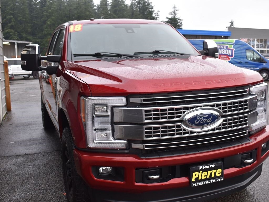 Used 2018 Ford F-350SD Platinum Truck Crew Cab