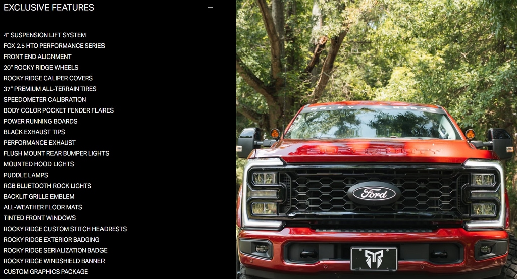 New 2026 Ford F-250 Lariat Rocky Ridge Truck Crew Cab