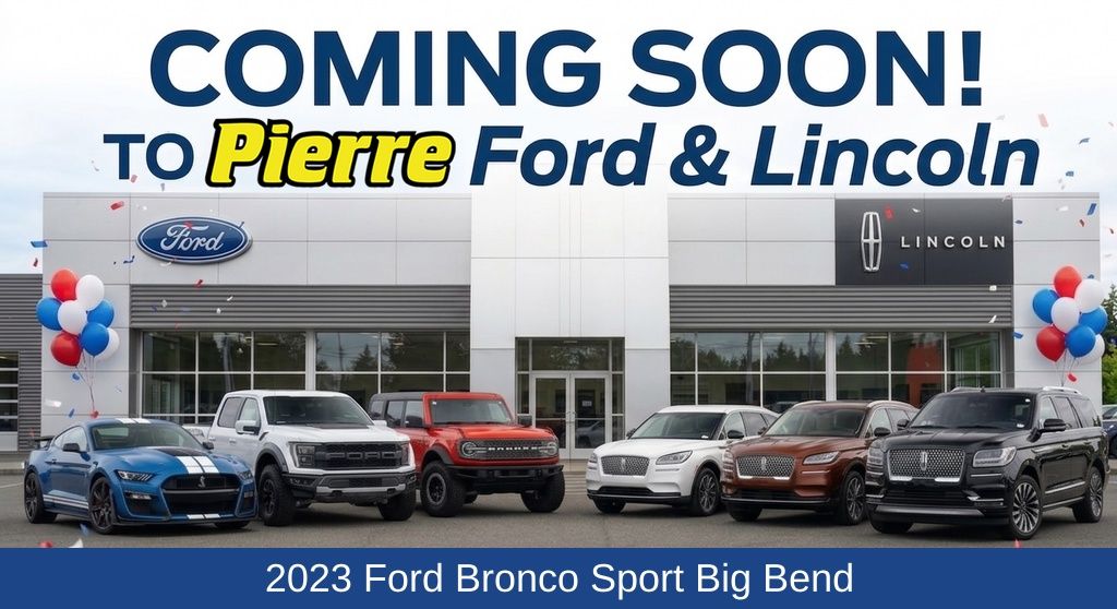 2023 Ford Bronco Sport