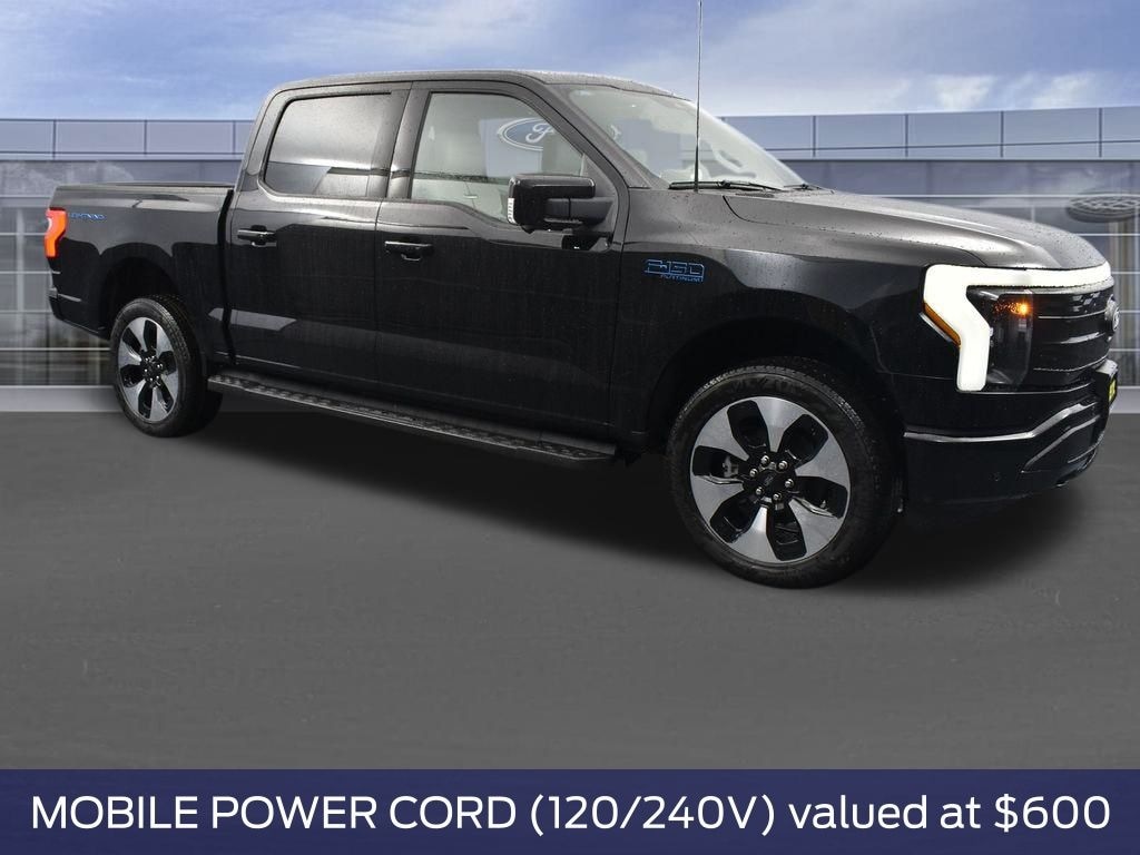 New 2025 Ford F-150 Lightning Platinum Truck SuperCrew Cab
