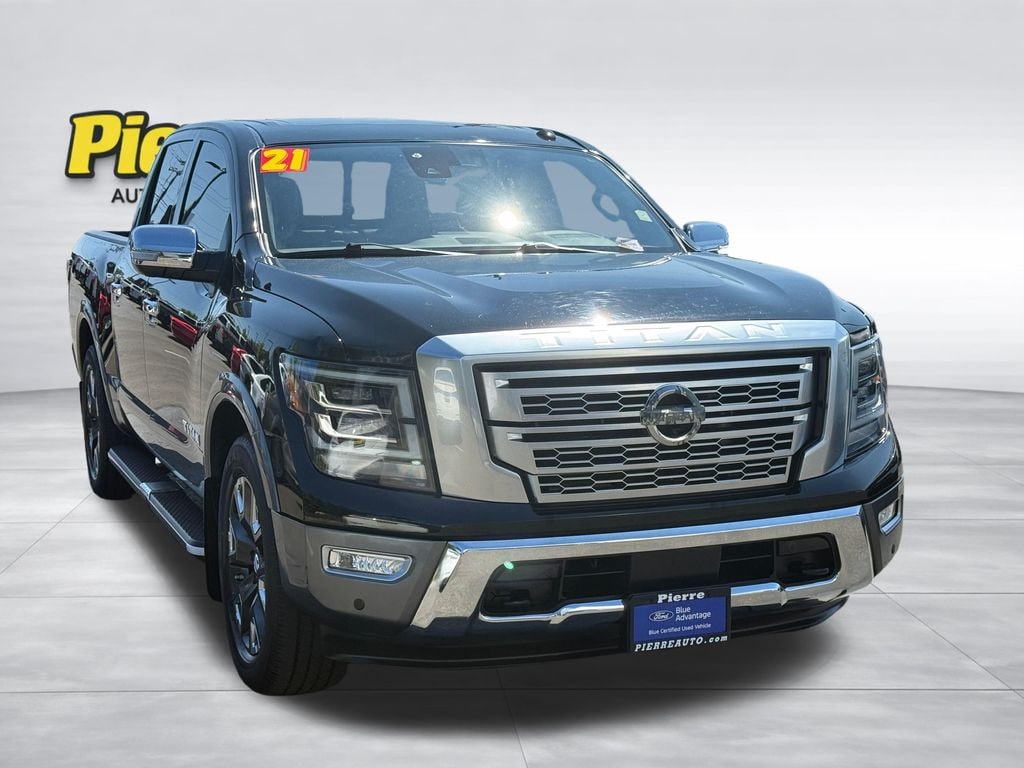 Used 2021 Nissan Titan Platinum Reserve Truck Crew Cab