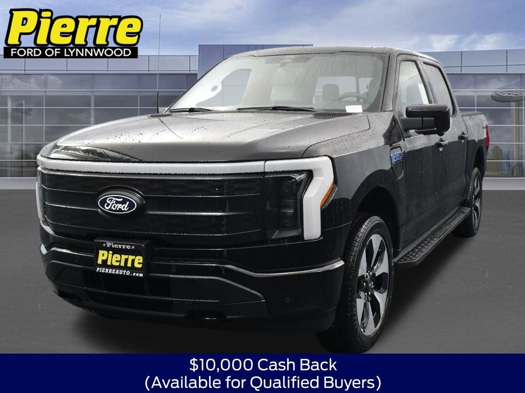New 2025 Ford F-150 Lightning Platinum Truck SuperCrew Cab