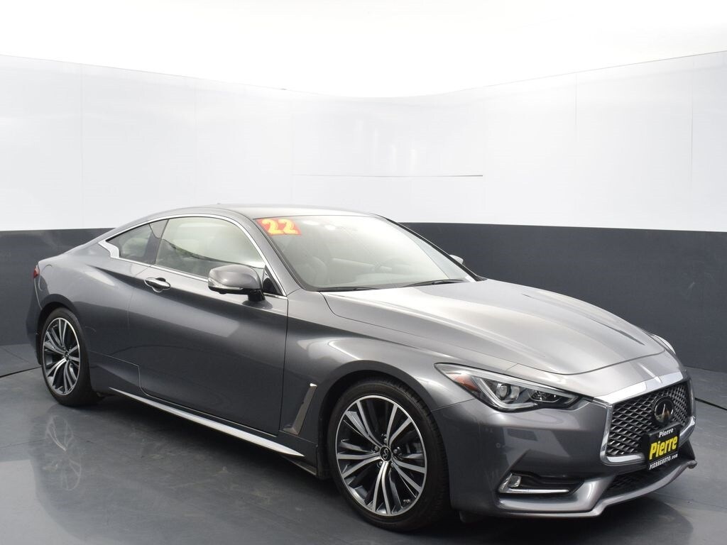 Used 2022 INFINITI Q60 Luxe Coupe