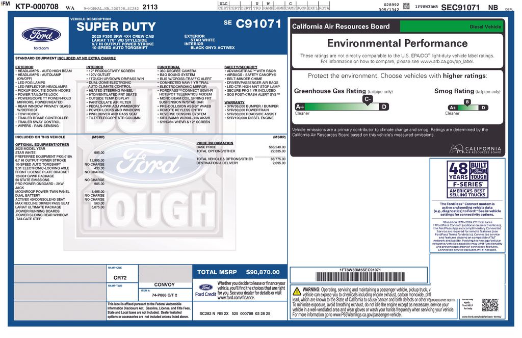 2025 Ford F-350 Super Duty Lariat - Photo 22
