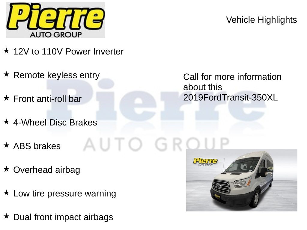 2019 Ford Transit Passenger Van XLT - Photo 14