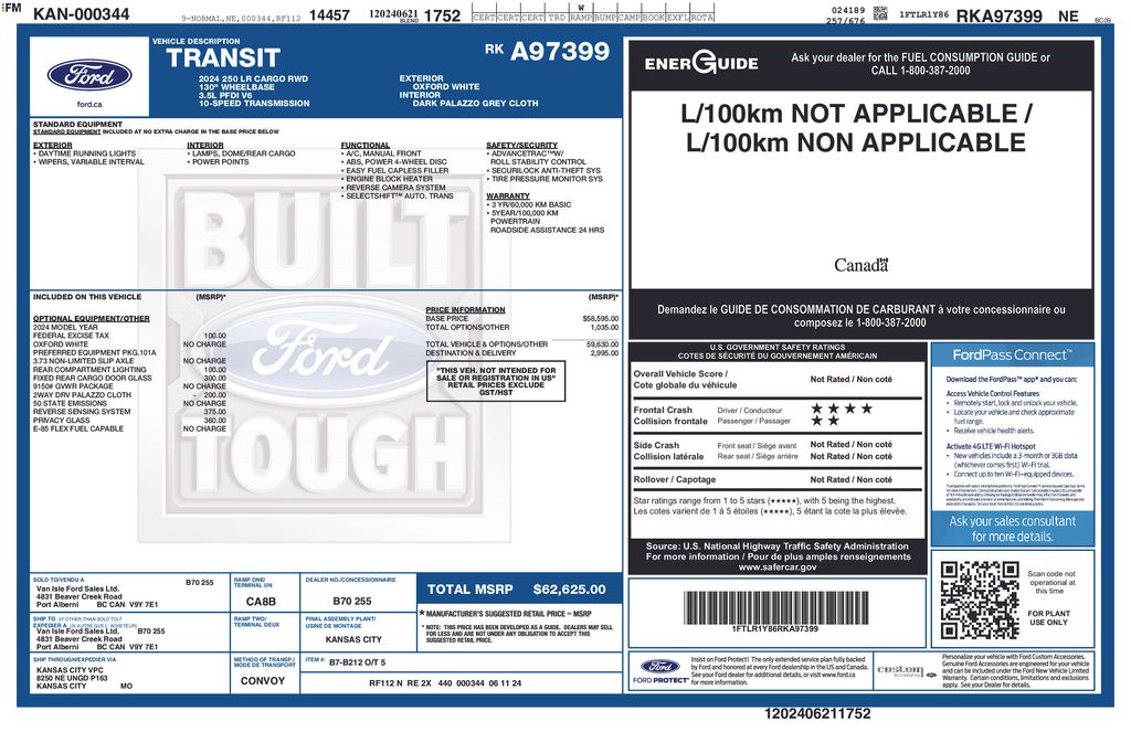2024 Ford Transit Van Base - Photo 31