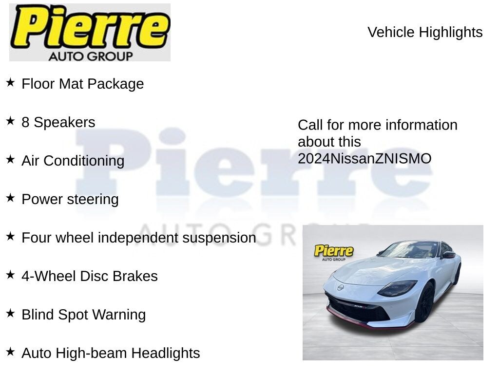 Used 2024 Nissan Z Nismo Coupe