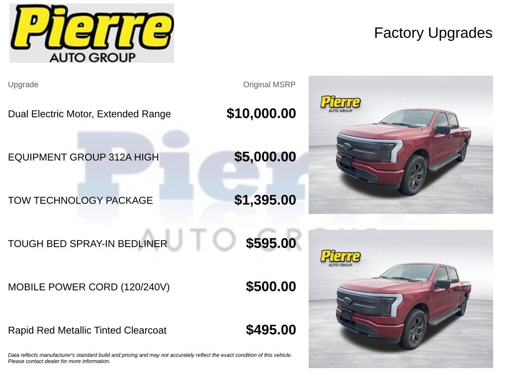 Certified 2023 Ford F-150 Lightning XLT Truck SuperCrew Cab