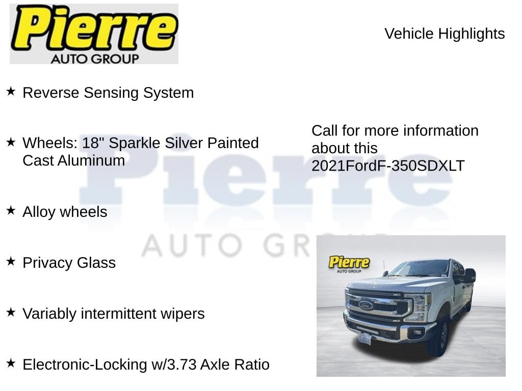 Used 2021 Ford F-350SD XLT Truck Crew Cab
